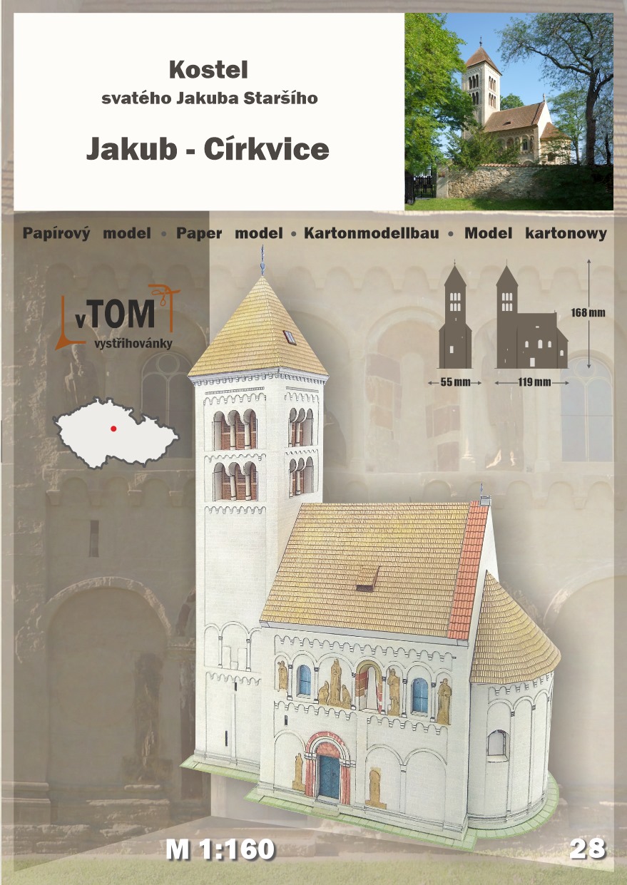 Kostel sv. Jakuba Staršího - Jakub-Církvice